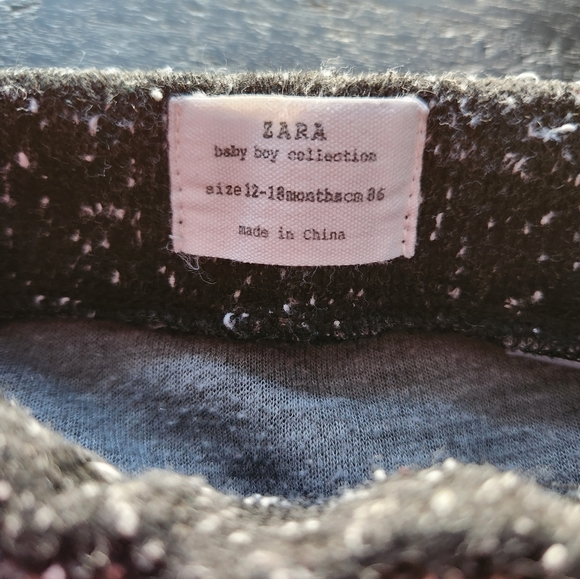 Zara knit pants size 12-18M - Picture 4 of 7